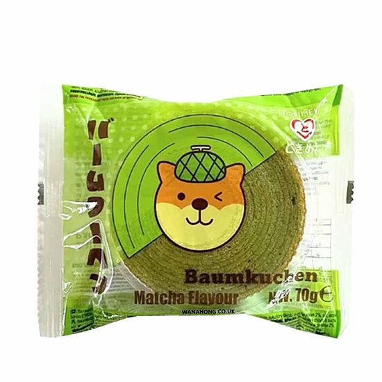 Tokimeki Baumkuchen Matchamaitsega 70g